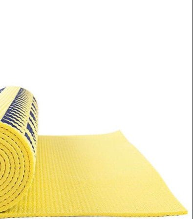 Jupiter Gear Maji Sports Printed PVC Yoga Mat - Trendy Accessories in Yellow for Women | The802Gypsy