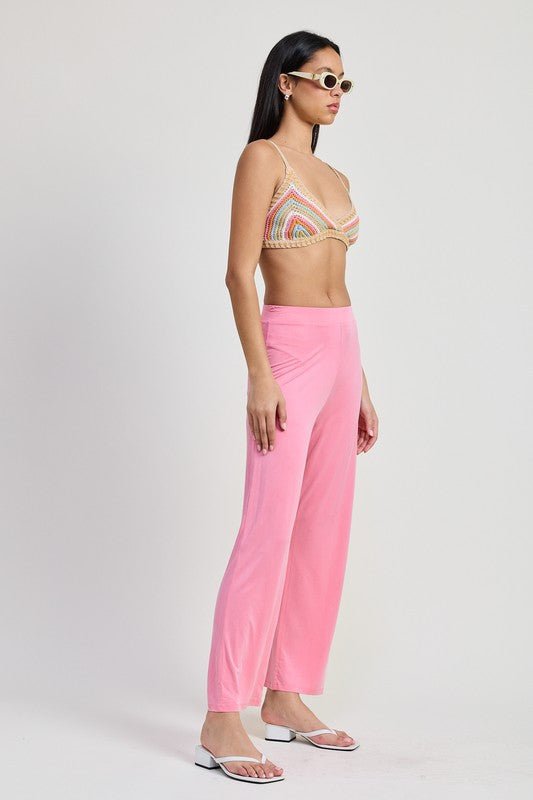 Knitted Crochet Bralette - Trendy clothing/underwear & socks/Bras in Orange for Women | The802Gypsy
