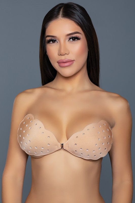 BE WICKED - Scalloped Edge Bra Adhesive - Trendy clothing/underwear & socks/Bras in Nude for Women | The802Gypsy