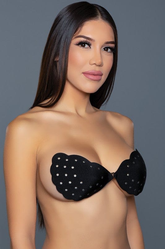 BE WICKED - Scalloped Edge Bra Adhesive - Trendy clothing/underwear & socks/Bras in Black for Women | The802Gypsy