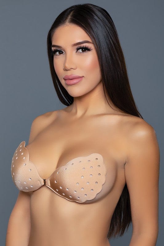BE WICKED - Scalloped Edge Bra Adhesive - Trendy clothing/underwear & socks/Bras in Nude for Women | The802Gypsy