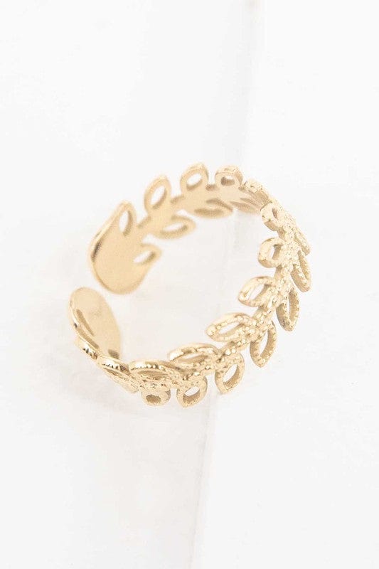 Fern Ear Cuff Earrings - Trendy Accessories/Jewelry in Gold for Women | The802Gypsy