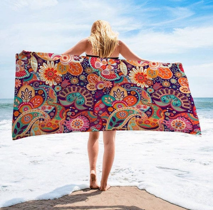 Flex Towel - Trendy BEACH TOWELS in Purple for Women | The802Gypsy