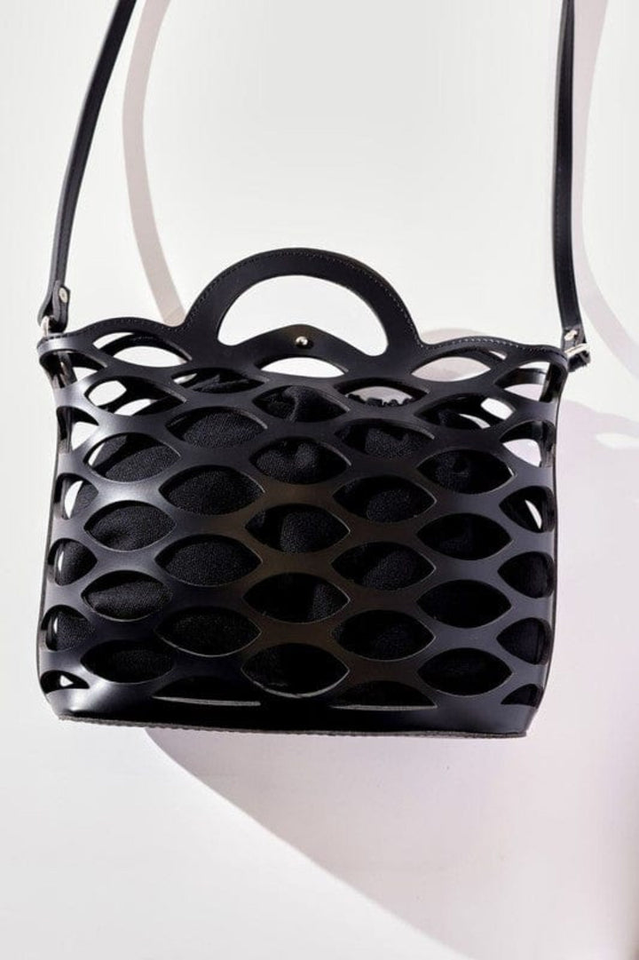 Medium Beach Bucket Bag – Stylish & Functional Summer Essential - Trendy Handbags, Wallets & Cases in BLACK for Women | The802Gypsy