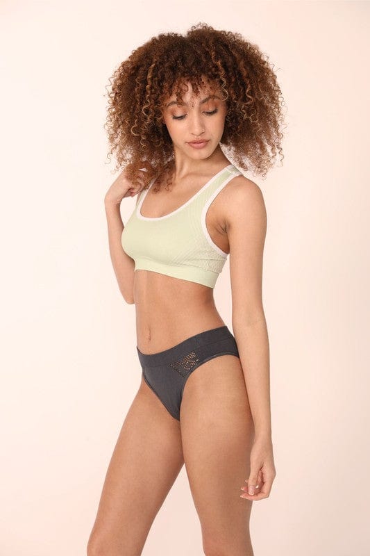 Sky No Stress Sports Bra - Trendy Activewear/sports bra in Mint Green for Women | The802Gypsy