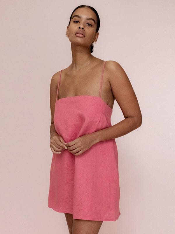 Cami Dress - Trendy Dress/casual in Pink for Women | The802Gypsy