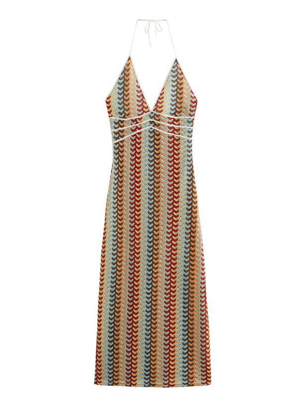 Crochet Flower Dress - Trendy Dresses in Brown for Women | The802Gypsy