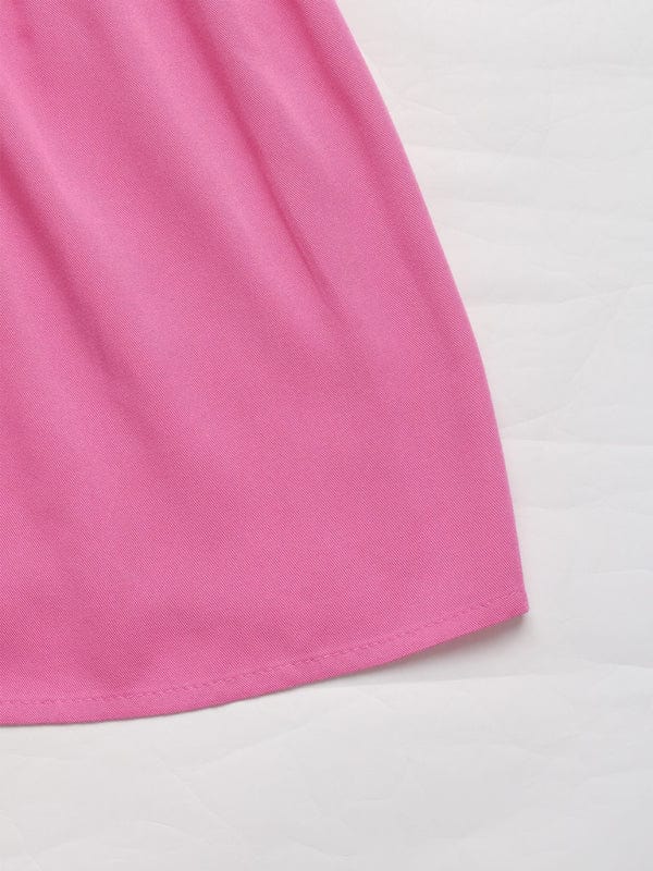 Halter Neck Backless Dress - Trendy Dresses in Rose for Women | The802Gypsy