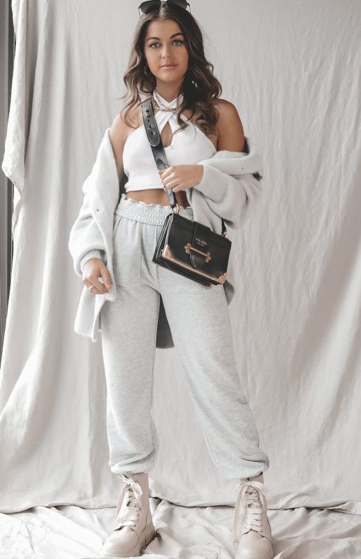 Halter Tank Top - Trendy Tops/Tank Tops in Raw white off white for Women | The802Gypsy