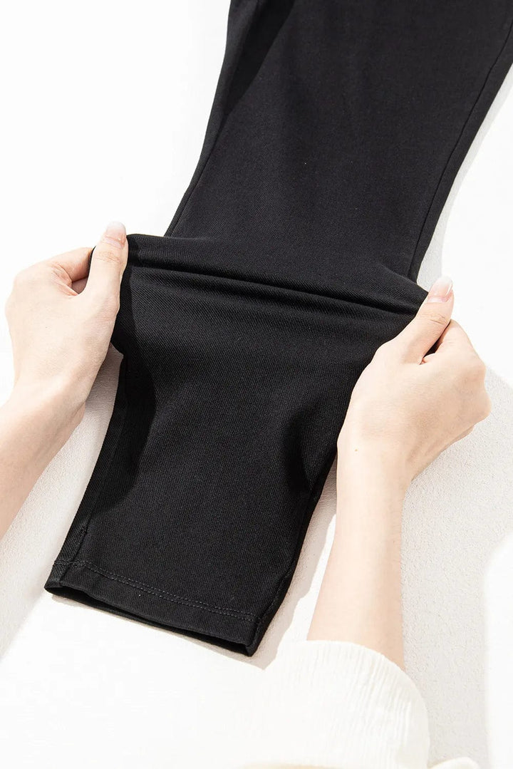 High Waist Jeans with Pockets - Trendy Bottoms/Jeans in Black for Women | The802Gypsy