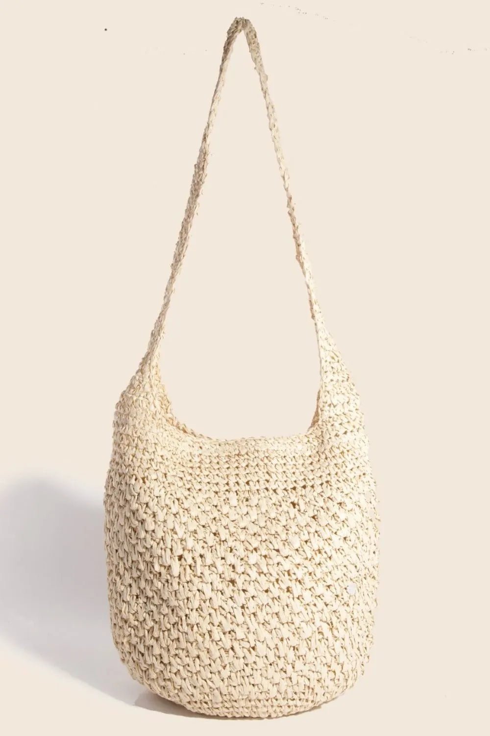 Fame Intricate Braided Hobo Shoulder Bag - Trendy Handbags in Pastel Yellow for Women | The802Gypsy