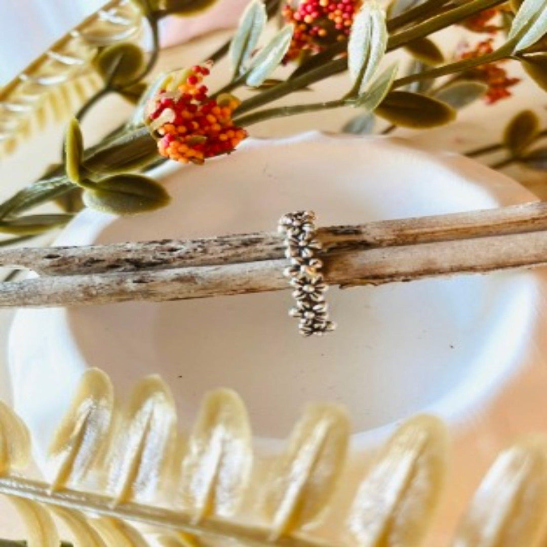 Forever Flowers Sterling Silver Toe Ring - Trendy jewelry in Silver for Women | The802Gypsy