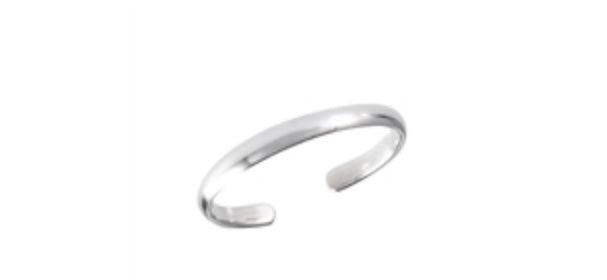 Plain Jane Sterling Silver Toe Ring - Trendy jewelry in silver for Women | The802Gypsy