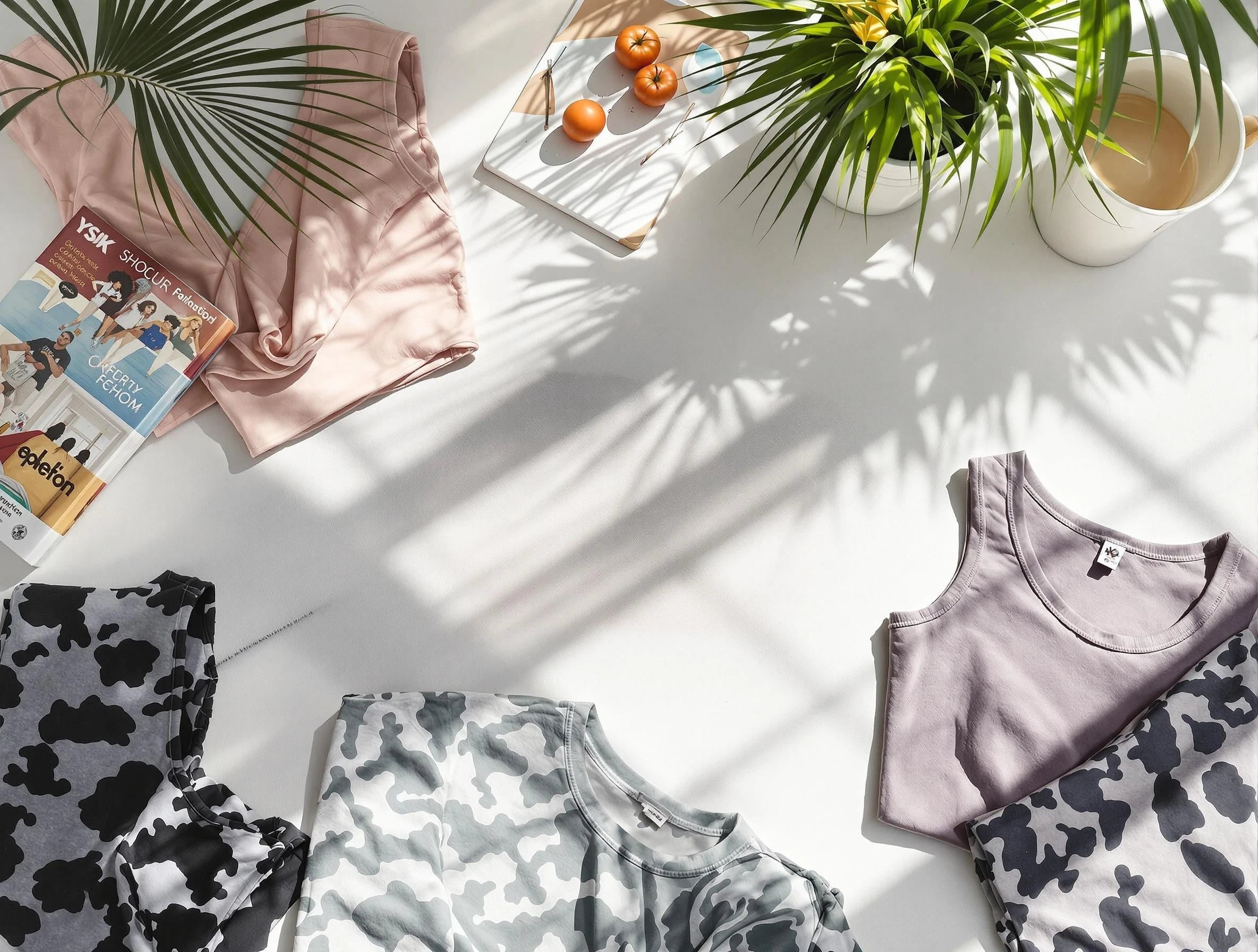 Collection of women's casual tops featuring stylish and comfortable designs for everyday wear.
