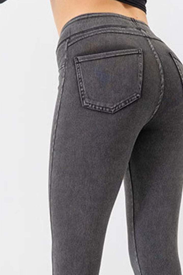 GYPSY-High Waist SImple Skinny Jeans