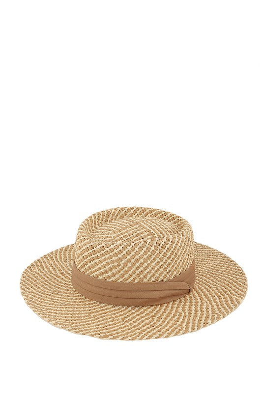 ❤️GYPSY FOX-Straw Weave Floppy Brim Sun Hat