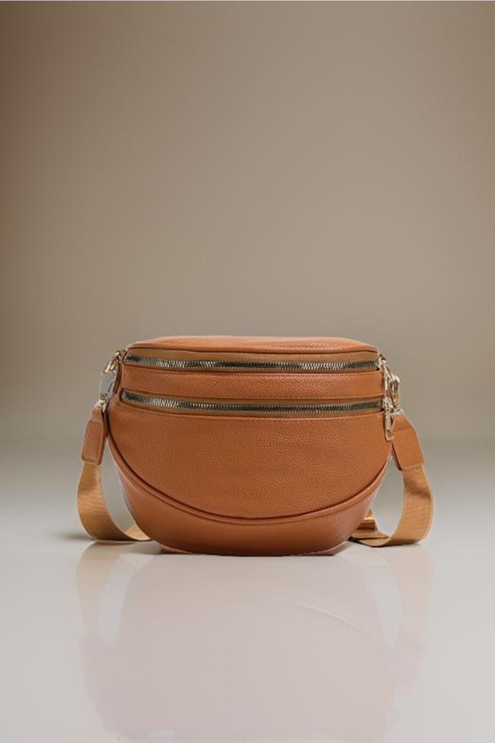 ❤️GYPSY-Zenana-Vegan Leather Multi Pocket Crossbody Bag