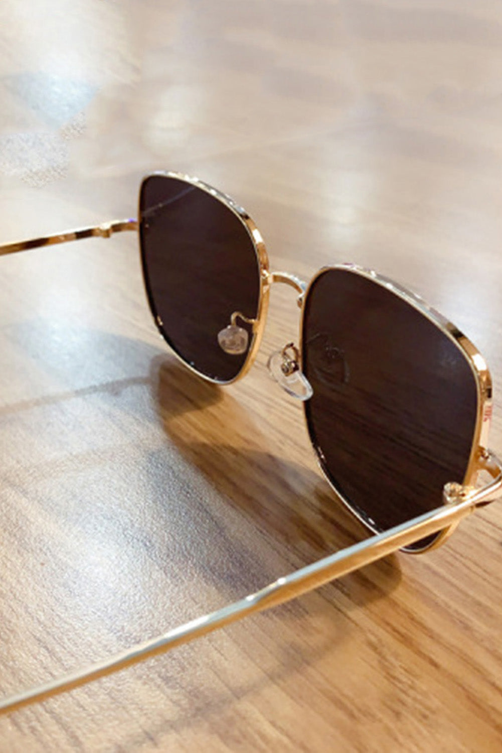 TRAVELING GYPSY-Square Metal Frame Sunglasses