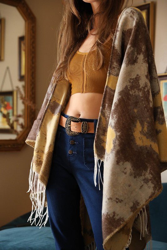 Suede Antique Gold Western Belt - Trendy Accessories/Belt in Camel for Women | The802Gypsy