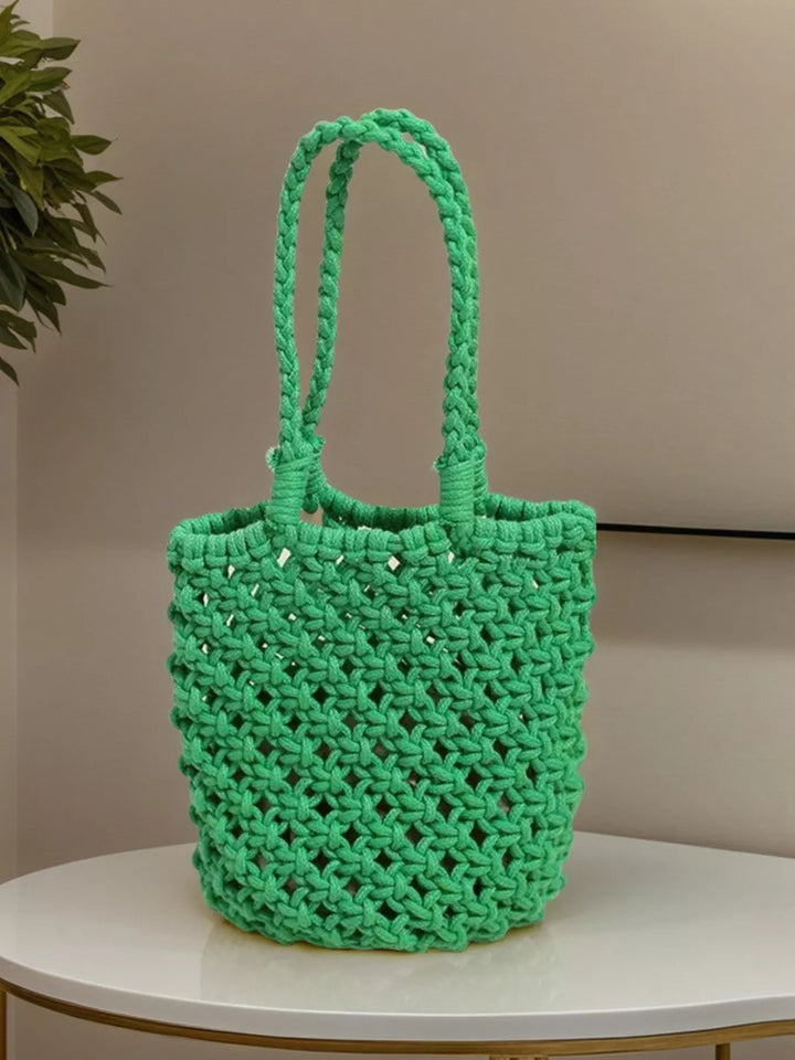 Handmade Crochet Handbag - Trendy Accessories/Handbags in Green for Women | The802Gypsy