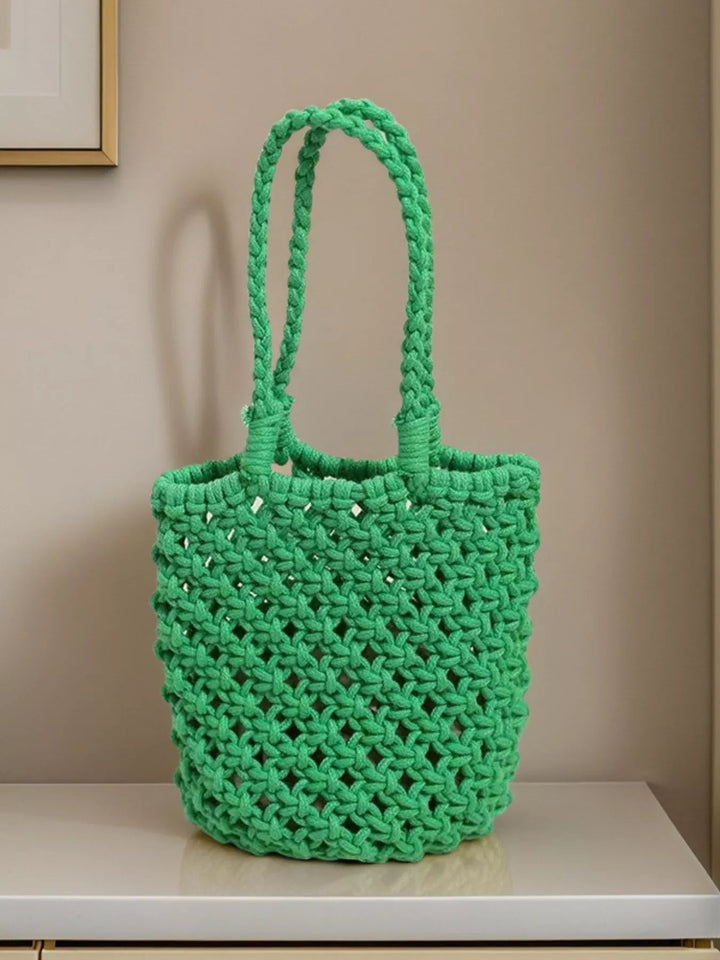 Handmade Crochet Handbag - Trendy Accessories/Handbags in Green for Women | The802Gypsy