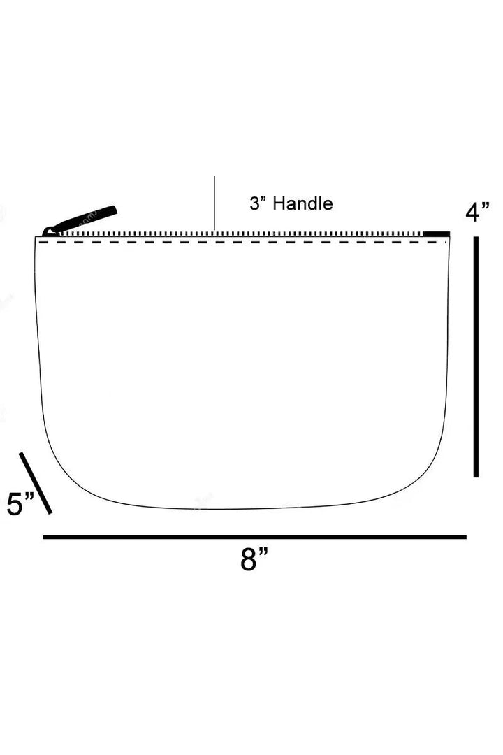 Fame Paisley Pattern Makeup Case Cosmetic Bag - Trendy Accessories/Make - up Bag in BK for Women | The802Gypsy