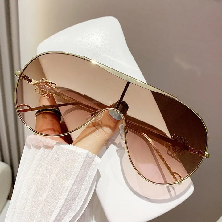 Light Brown Accessories/Sunglasses with One Size
