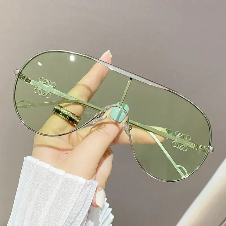 Light Green Accessories/Sunglasses with One Size