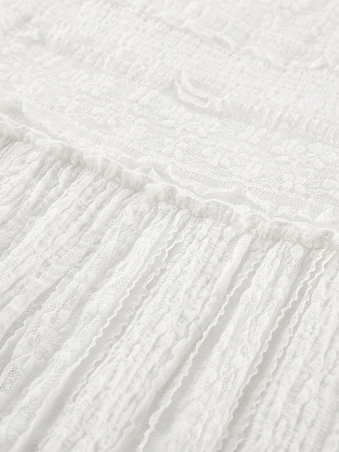 White Lace Tiered Maxi Skirt - Trendy Bottoms/Skirts in White for Women | The802Gypsy