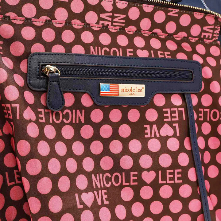 ❤️GYPSY-Nicole Lee USA 3-Piece Color Block Handbag Set