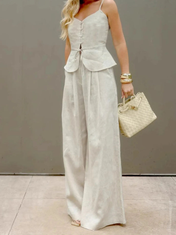 Beige Clothing/Outfit Sets with S