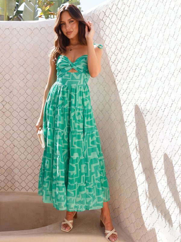 Green Dress/Beach Dress with S