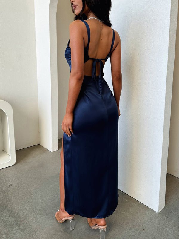 Dark Green Dress/Cocktail Dress with S