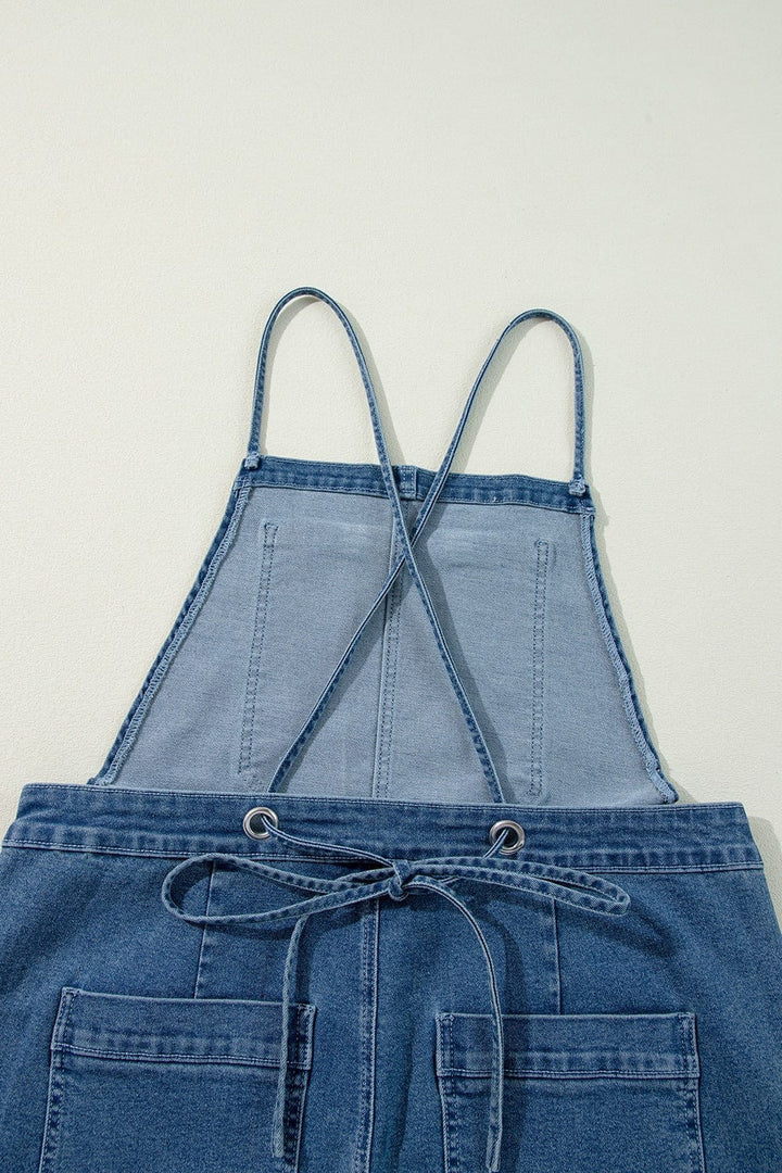 Medium Denim One - Piece/Overalls with L