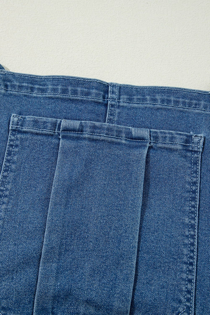 Medium Denim One - Piece/Overalls with L