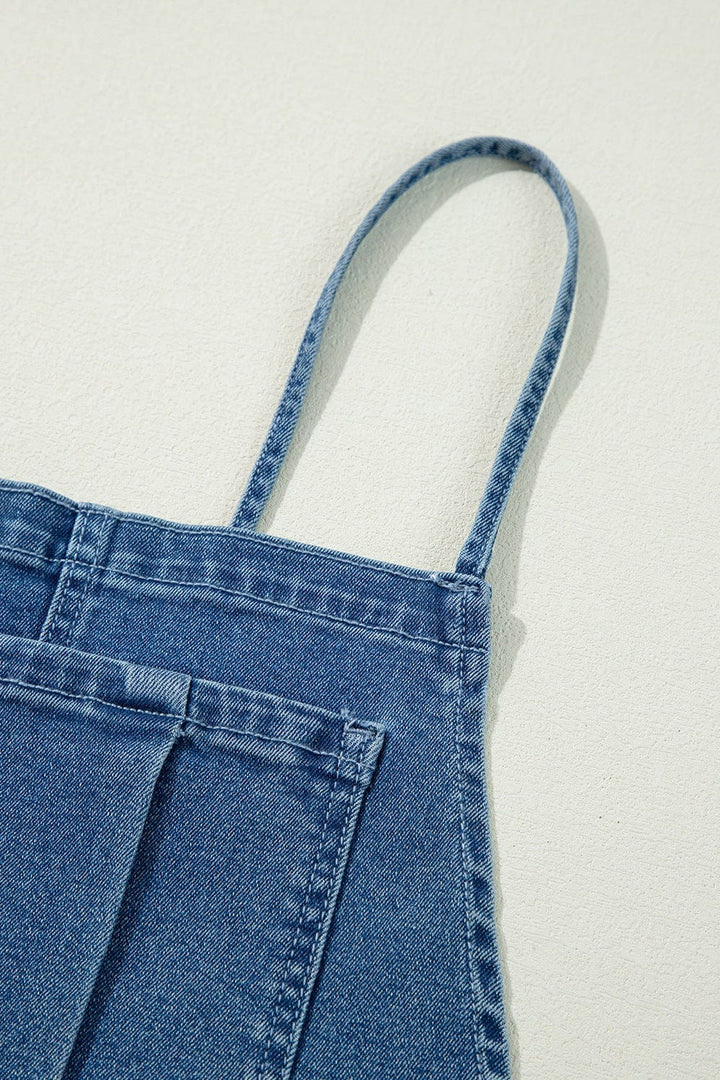 Medium Denim One - Piece/Overalls with L