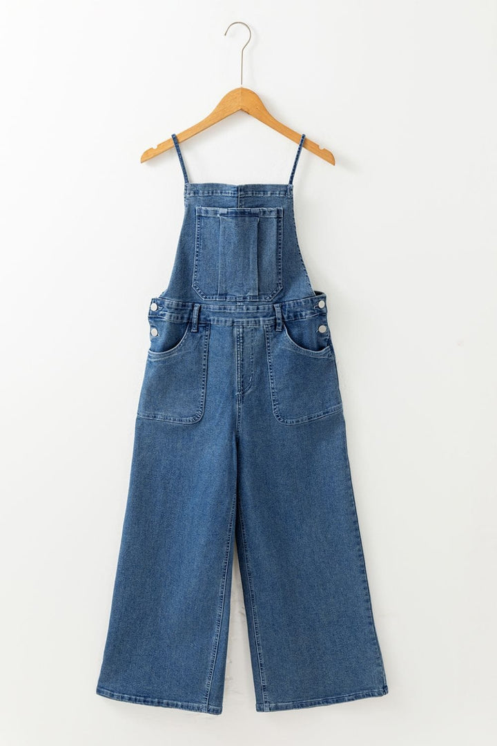 Medium Denim One - Piece/Overalls with L