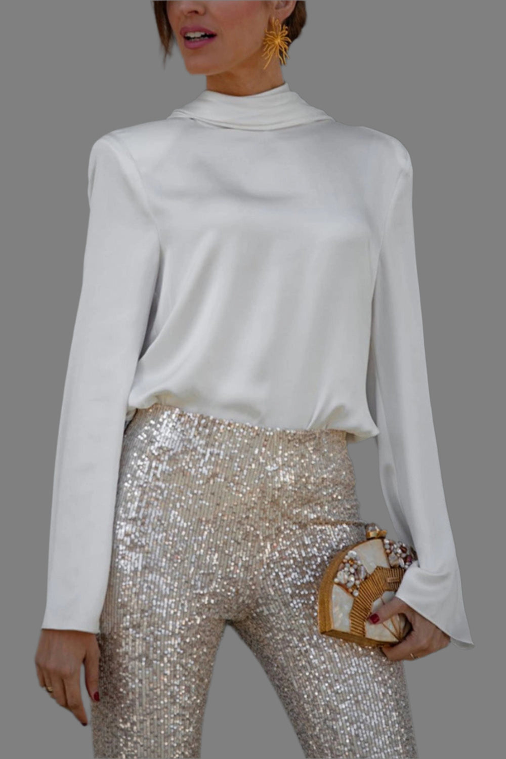 White Tops/Blouses & Shirts with S