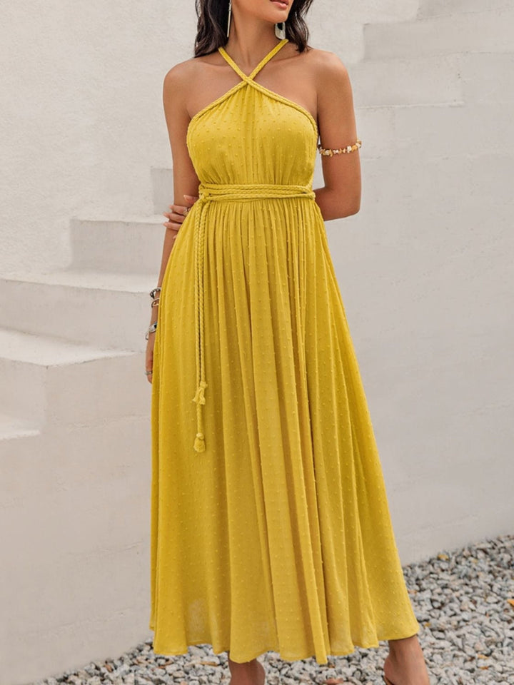 YELLOW dresses/summer with S