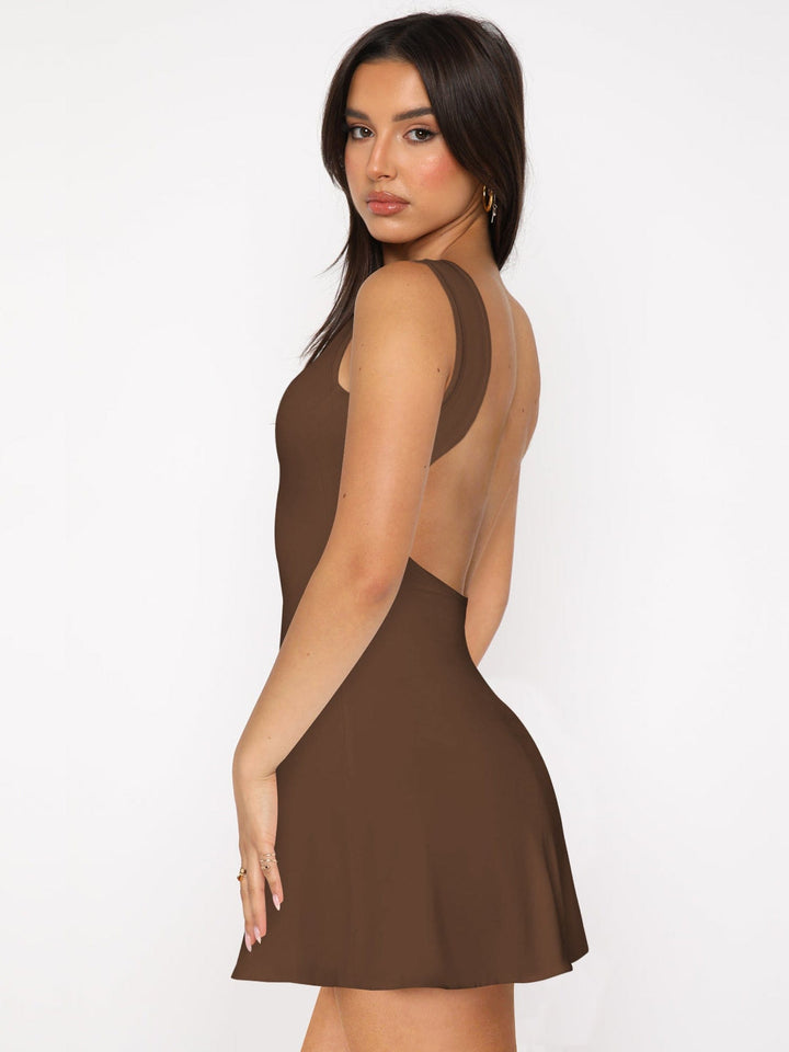Brown Dresses/Casual with XS