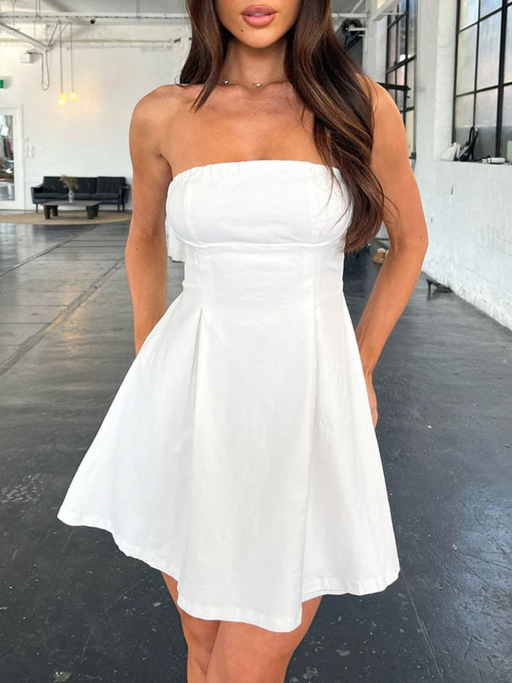 White Dresses with S