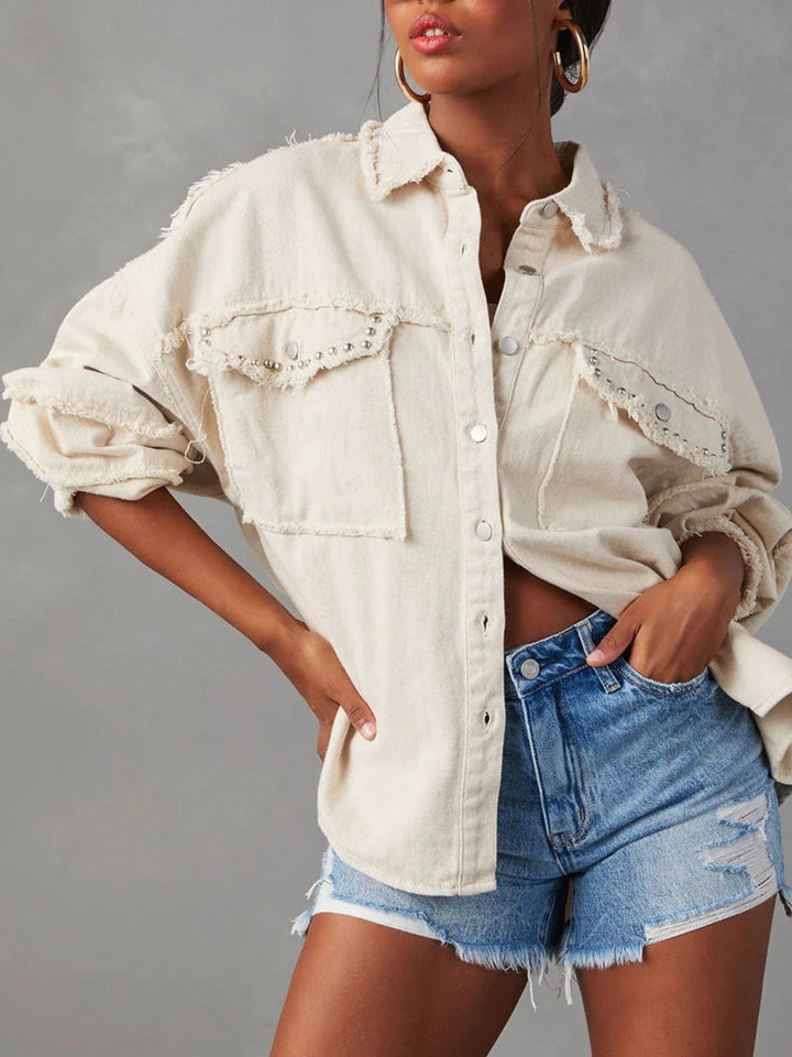 Ivory Outerwear/Shakets with S