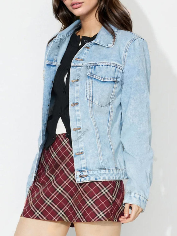 Light Denim coats and jackets/Denim Jacket with XS