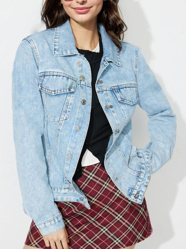 Light Denim coats and jackets/Denim Jacket with XS