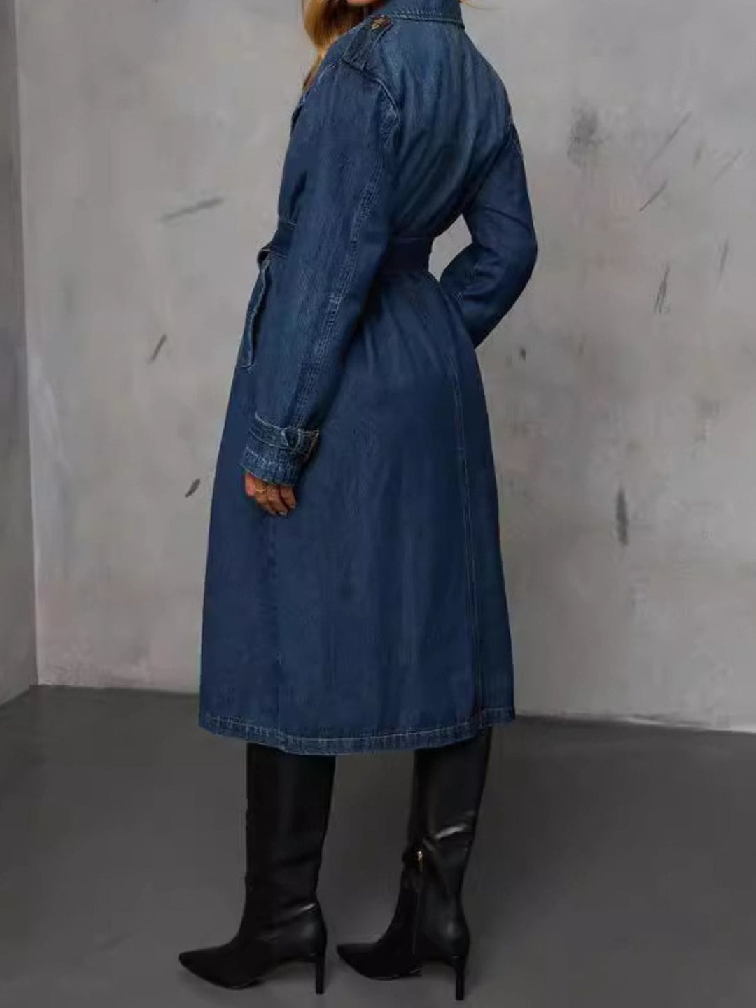 Dark Denim coats and jackets/Denim Jacket with S