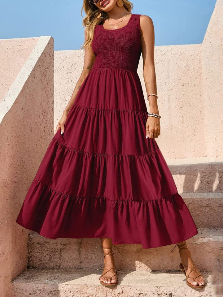 Wine Dresses/Casual with S