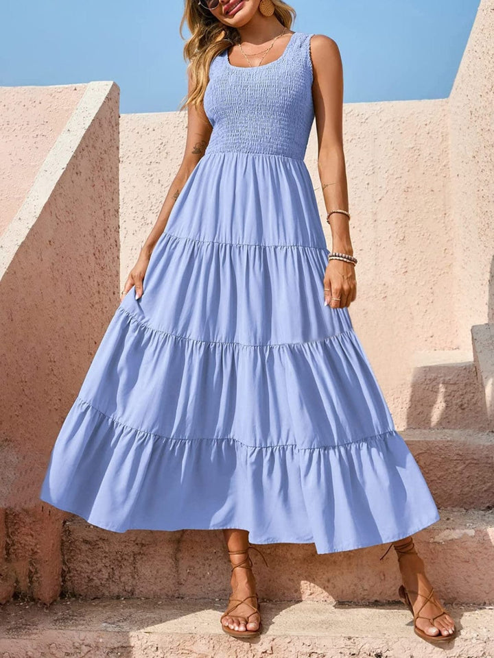 Misty Blue Dresses/Casual with S