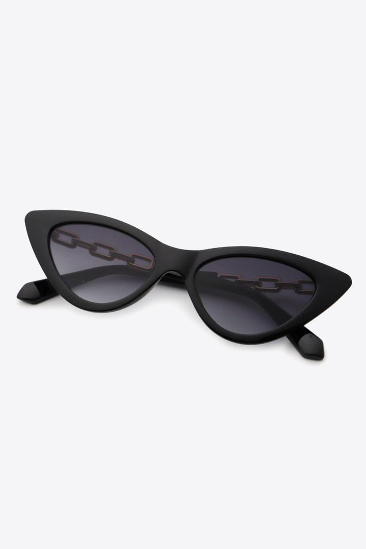 Trendsi sunglasses Chain Detail Cat-Eye Sunglasses
