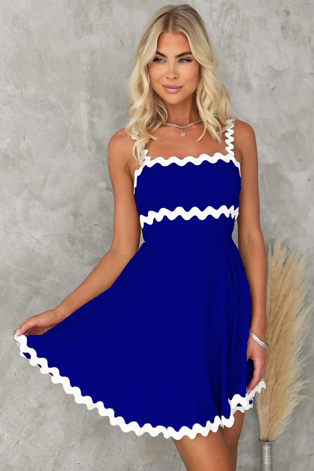 Blue Dresses/Casual with S