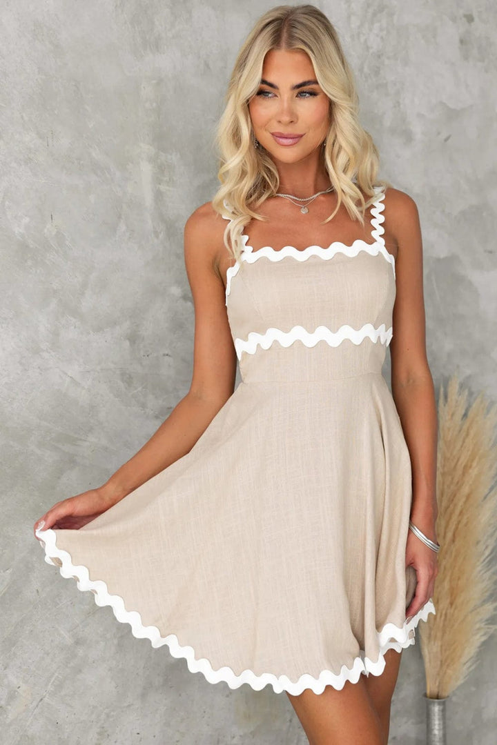 Tan Dresses/Casual with S